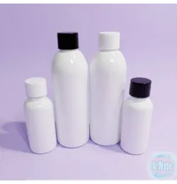 Флакон ПЭТ белый 30, 50, 100 мл с пластиковой крышкой