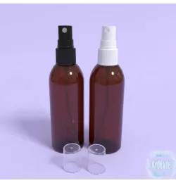 Флакон ПЭТ D18 коричневый 30, 50, 100 мл с крышкой спрей