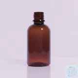 Флакон ПЭТ коричневый бочонок 50 мл D18