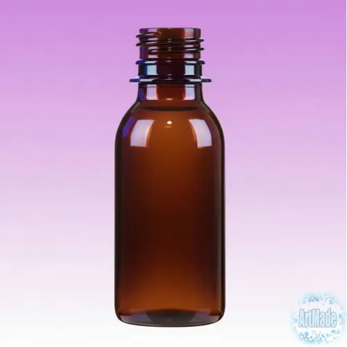 Флакон коричневый