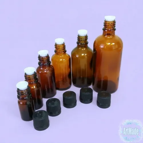 Флакон стеклянный