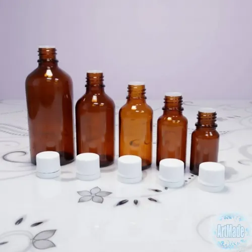 Флакон стеклянный