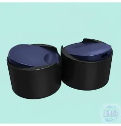 Крышка Диск Топ Темно Синяя D24 Широкая