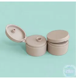Крышка Флип Топ бежевая D28