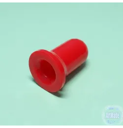 Груша силиконовая Красная к пипетке