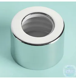 Крышка Серебристая глянцевая к пипетке