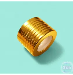Крышка Золотистая Рифленая к пипетке