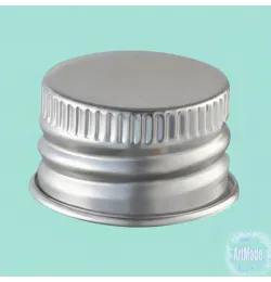 Крышка алюминиевая серебристая D18