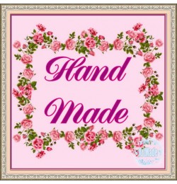 Наклейка квадратная -1 Hand Made