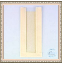 Пакет крафт с окном, 11х4х26 см
